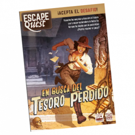 Comprar ESCAPE QUEST: EN BUSCA DEL TESORO PERDIDO al mejor precio en Jugamos Otra