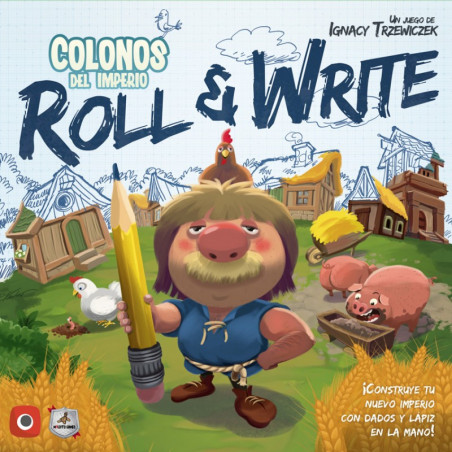 Comprar COLONOS DEL IMPERIO: ROLL & WRITE en Jugamos Otra