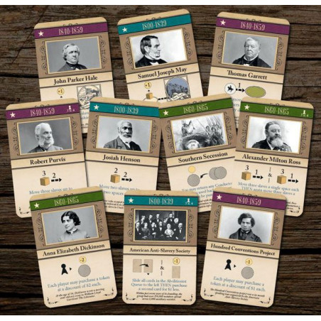 Comprar Freedom The Underground Railroad Promo Cards en Jugamos Otra
