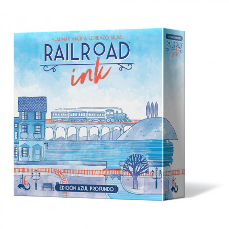 Comprar Railroad Ink Azul Profundo al mejor precio en Jugamos Otra