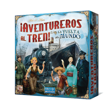 Comprar Aventureros al Tren La Vuelta al Mundo en Jugamos Otra