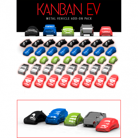 Comprar Coches Metálicos Kanban EV al mejor precio en Jugamos Otra