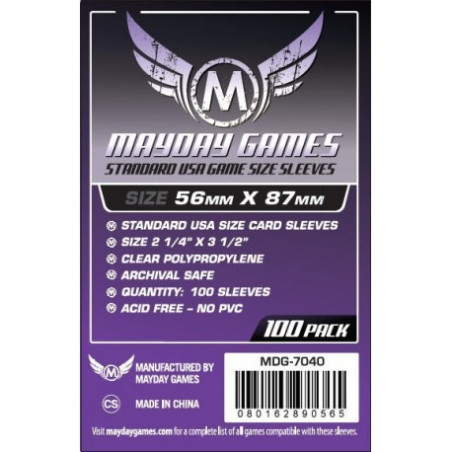 Comprar fundas MayDay USA  56x87mm al mejor precio  en Jugamos Otra