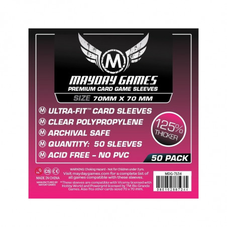 Comprar Fundas MayDay Cuadrada 70X70MM al mejor precio en Jugamos Otra