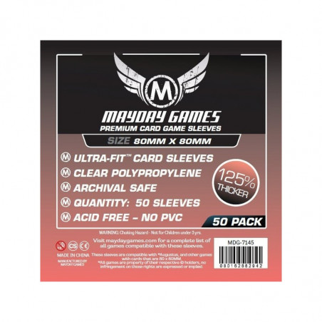 Comprar Fundas MayDay Cuadradas (80X80MM) en Jugamos Otra
