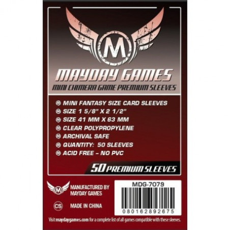 Comprar Fundas Mini Chimera Premium 43x65mm en Jugamos Otra
