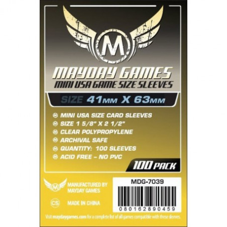 Comprar Fundas MayDay Mini Usa 41x63mm al mejor precio en Jugamos Otra
