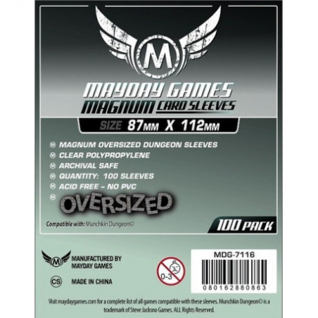 Comprar Fundas MayDay Magnum Dungeon 87X112MM en Jugamos Otra