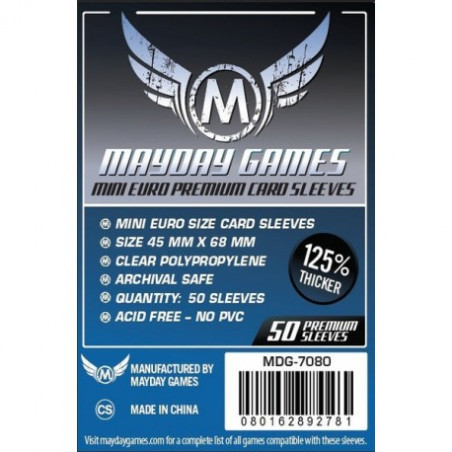 Comprar Fundas Mayday Mini Euro Premium 45x68mm  en Jugamos Otra