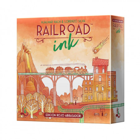 Comprar Railroad Ink Rojo Abrasador al mejor precio en Jugamos Otra