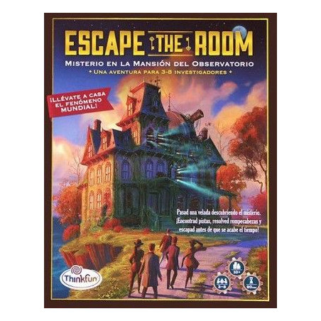 Comprar ESCAPE: MISTERIO EN MANSION OBSERVATORIO  en Jugamos Otra