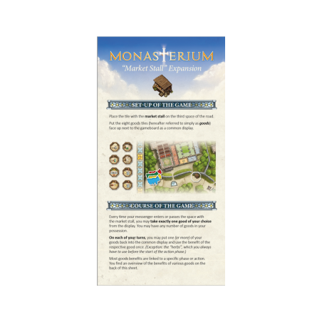 Comprar Monasterium: Market Stall al mejor precio en Jugamos Otra