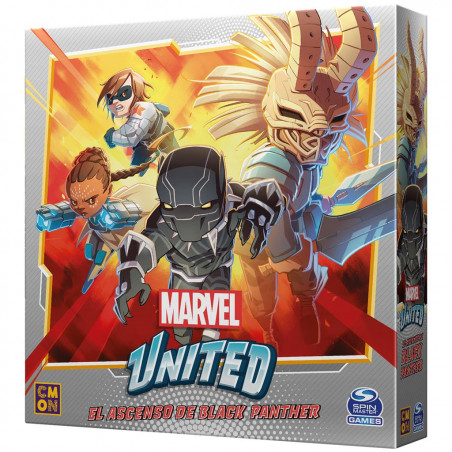 Comprar MARVEL UNITED: EL ASCENSO DE BLACK PANTHER en Jugamos Otra