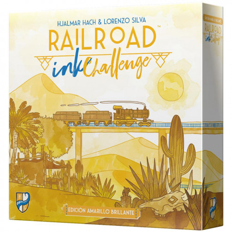 Comprar Railroad Ink Challenge: Amarillo Brillante en Jugamos Otra