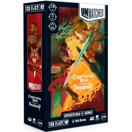 Comprar Unmatched Caperucita Roja Vs Beowulf en Jugamos Otra