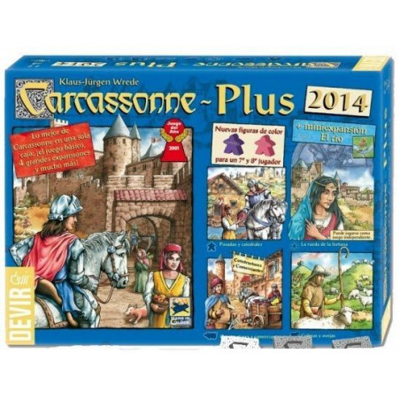 Comprar Carcassonne Plus 2014 al mejor precio en ¿Jugamos Otra?