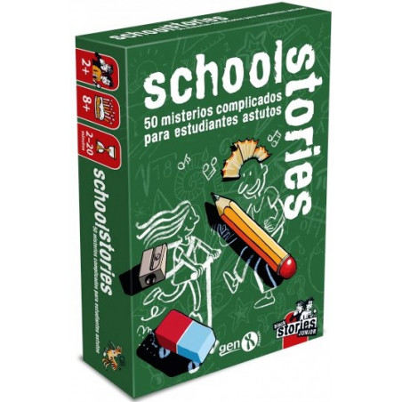 Comprar Black Stories: School Stories al mejor precio en Jugamos Otra