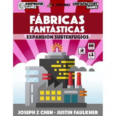 Comprar FÁBRICAS FANTÁSTICAS: SUBTERFUGIOS en Jugamos Otra