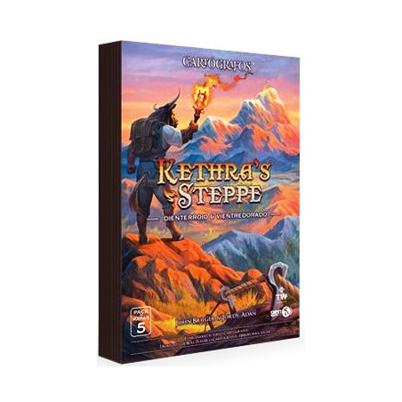 Comprar Cartográfos: Mapa Kethra Steppe en Jugamos Otra
