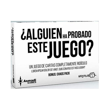 Comprar ¿Alguien ha probado este juego? en Jugamos Otra