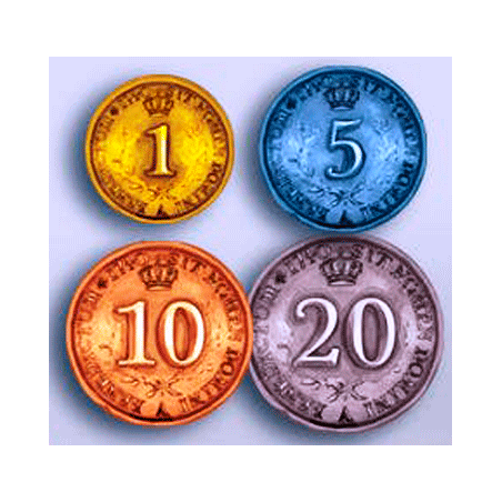 Comprar ROCOCO DELUXE EDITION METAL COINS en Jugamos Otra