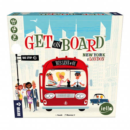 Comprar GET ON BOARD:NEW YORK & LONDON al mejor precio en Jugamos Otra