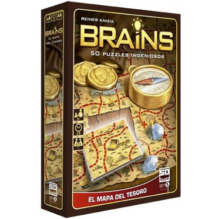 Comprar Brains: Mapa del Tesoro al mejor precio en el Jugamos Otra