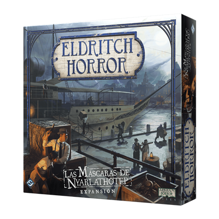 Comprar Eldritch Horror: LAS MÁSCARAS DE NYARLATHOTEP en Jugamos Otra