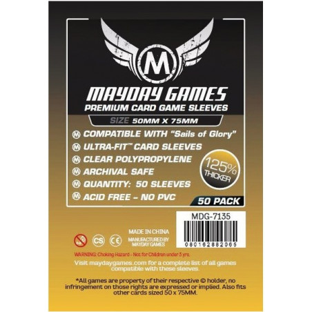 Comprar Fundas MayDay Custon Premium(50X75MM) (50) en Jugamos Otra