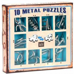 Set 10 Mini Metal Puzzles A