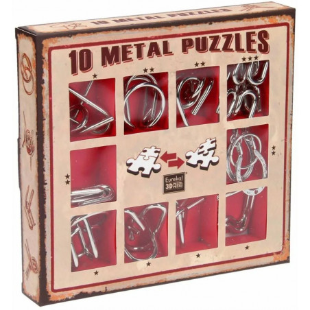 Comprar Set 10 Mini Metal Puzzles R al mejor precio en Jugamos Otra