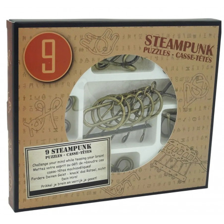 Comprar Set 9 Metal Puzzles Steampunk B en Jugamos Otra