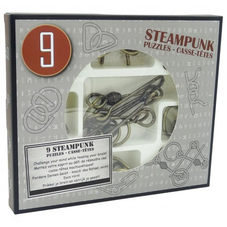 Comprar Set 9 Metal Puzzles Steampunk G en Jugamos Otra
