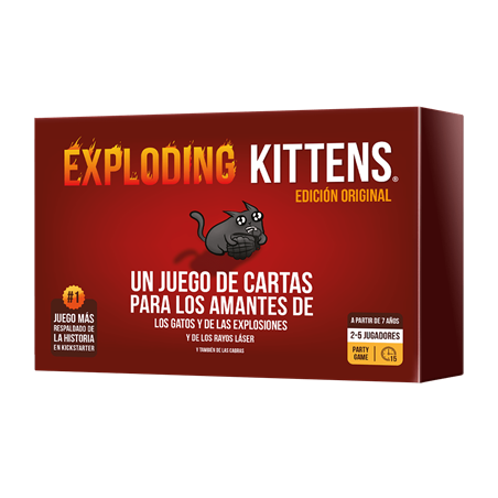 Comprar Explodding Kittens al mejor precio en Jugamos Otra