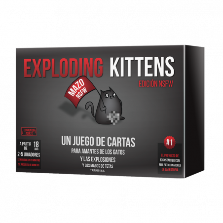 Comprar Exploding Kittens NSFW al mejor precio en Jugamos Otra
