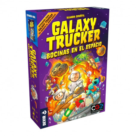 Comprar Galaxy Trucker: Bocinas en el Espacio en Jugamos Otra
