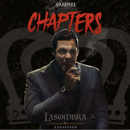 Vampiro La Mascarada: Chapters Expansión Lasombra en Jugamos Otra