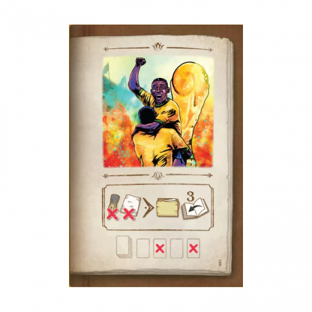 Los Libros del Tiempo: Carta Promo Pele en Jugamos Otra