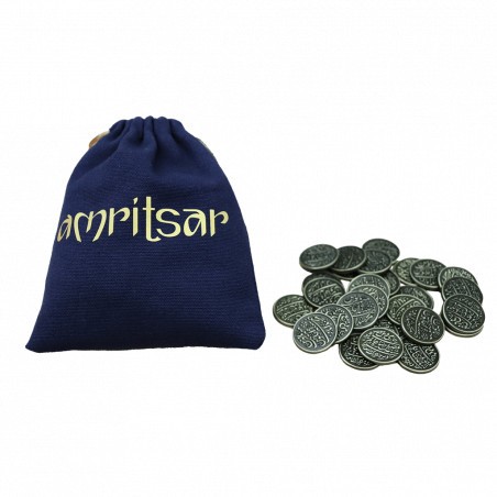 AMRITSAR: Monedas de metal + Bolsa al mejor precio en Jugamos Otra