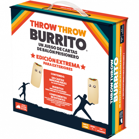 THROW THROW BURRITO ED. EXTREMA PARA EXTERIORES en Jugamos Otra