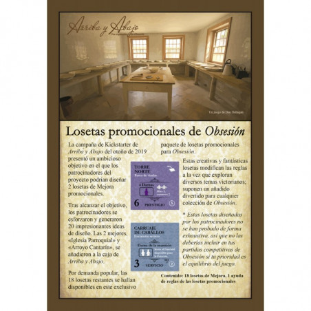 Comprar Obsesión: Losetas Promocionales en Jugamos Otra