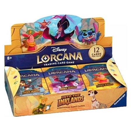 Lorcana TCG:Into the Inklands:Display 24 booster packs en Jugamos Otra