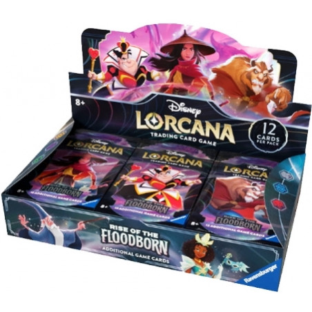 Lorcana TCG:Rise of the Floodborn:Display 24  packs en Jugamos Otra