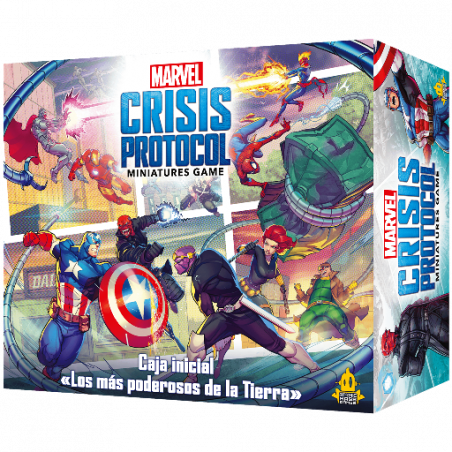 Comprar MARVEL CRISIS PROTOCOL CAJA INICIAL en Jugamos Otra