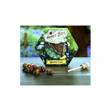 Comprar Honey Buzz: Wooden Coins al mejor precio en Jugamos Otra
