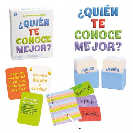 Comprar QUIEN TE CONOCE MEJOR al mejor precio en Jugamos Otra