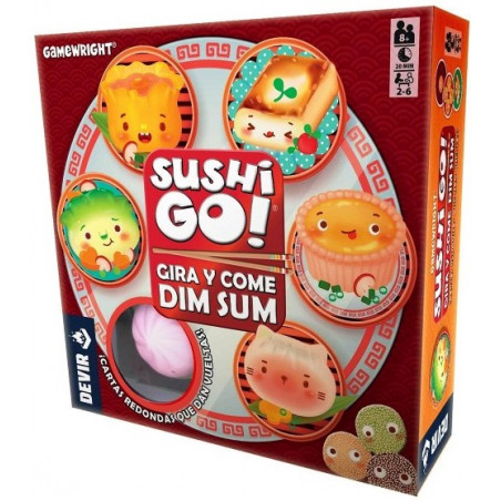 Comprar SUSHI GO GIRA Y COME DIM SUM en Jugamos Otra