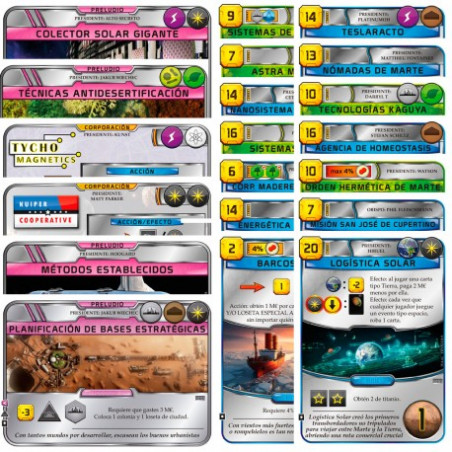 Comprar Terraforming Mars: KS promos Preludio 2 en Jugamos Otra