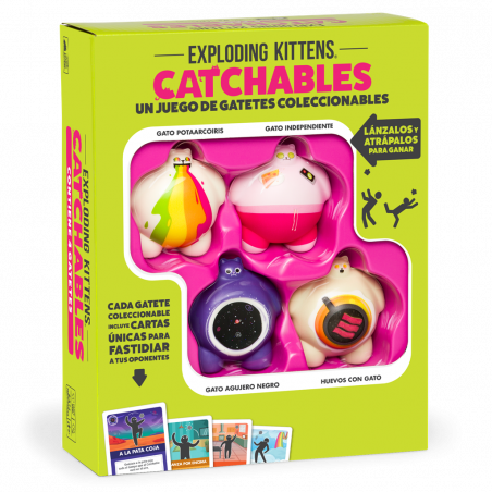 Comprar Exploding Kittens: Catchables Core Pack en Jugamos Otra