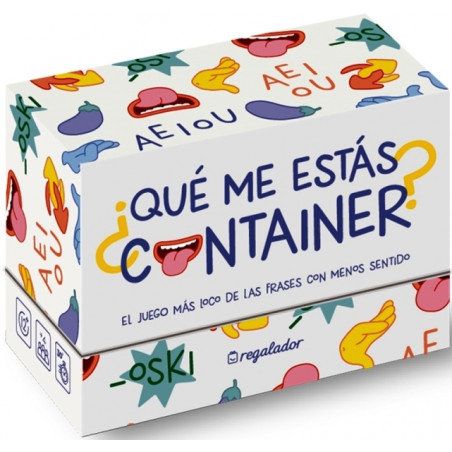 Comprar Que me estás Container al mejor precio en Jugamos Otra